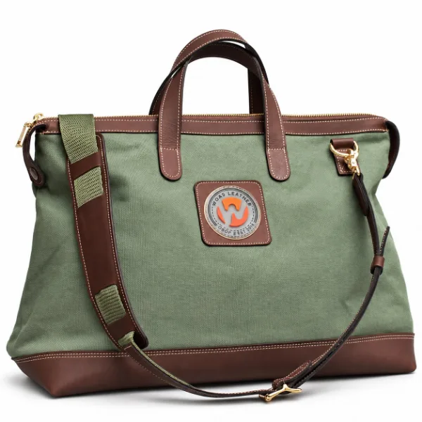 Duke Travel Bag - Canvas/Leather